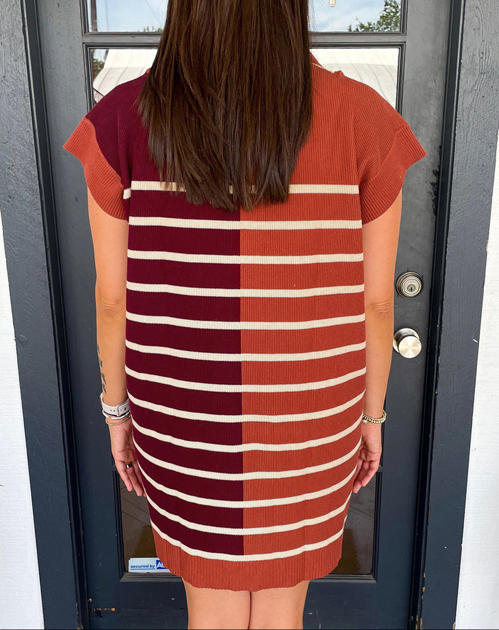 Quarter Zip Sweater Dress