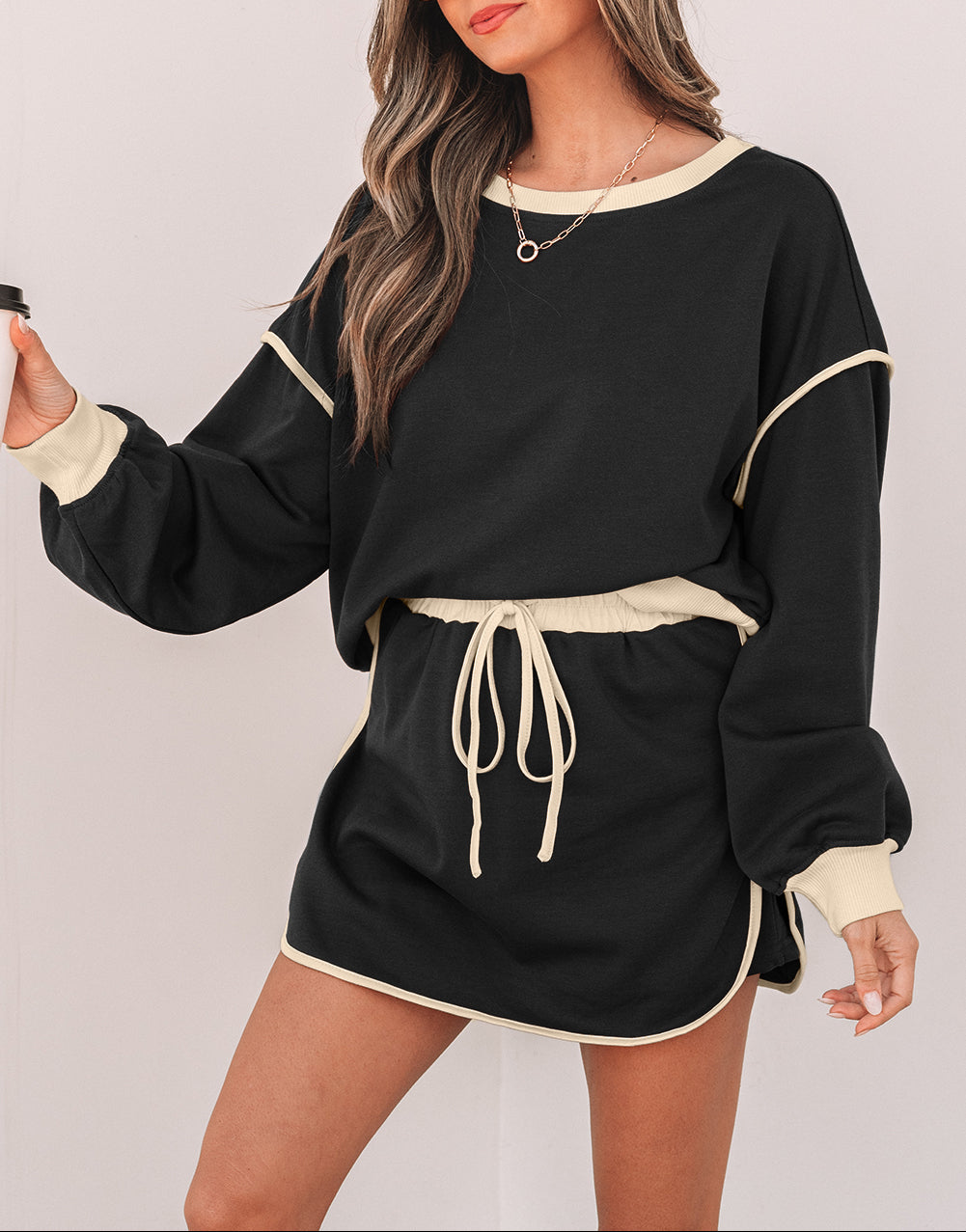 Pullover and Skort Set