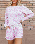 Leopard Print Loungewear Set
