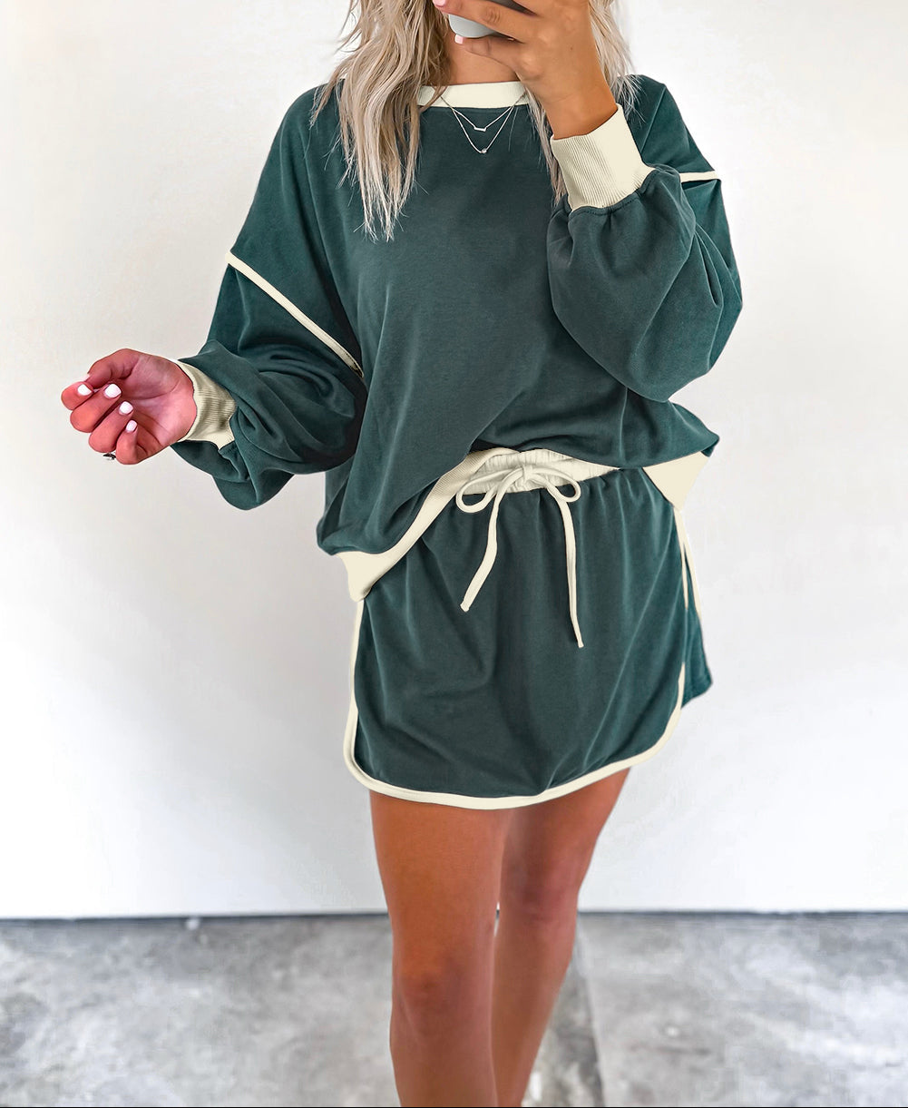Pullover and Skort Set