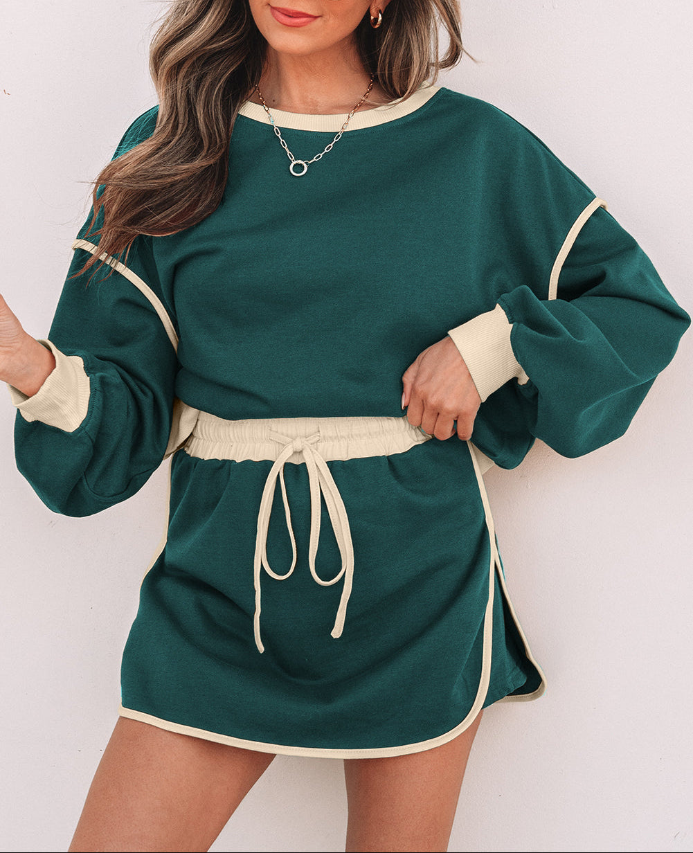Pullover and Skort Set