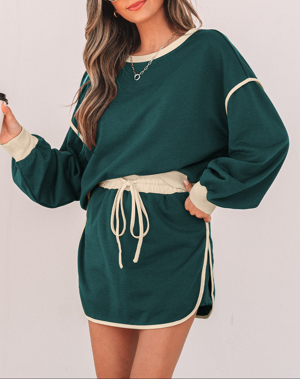 Pullover and Skort Set