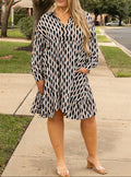Plus Size Mini Dress