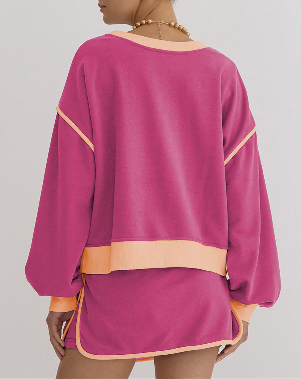 Pullover and Skort Set