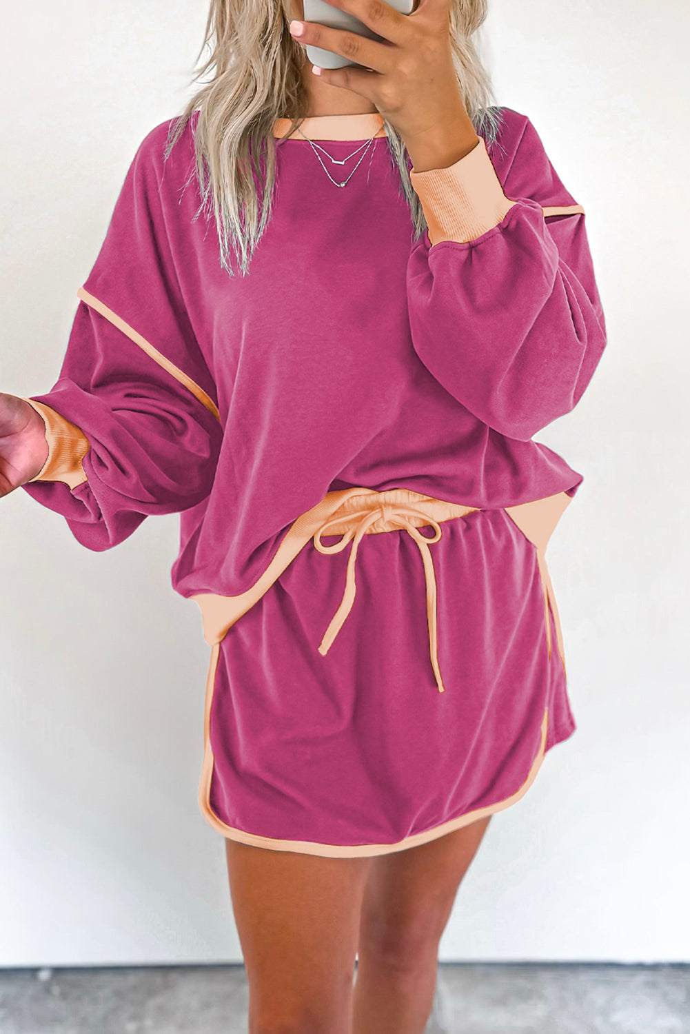 Pullover and Skort Set