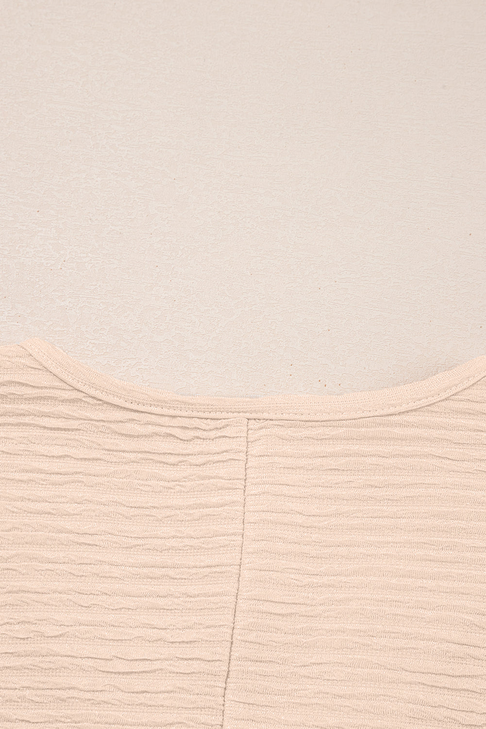 2 Piece Textured V Neck Set