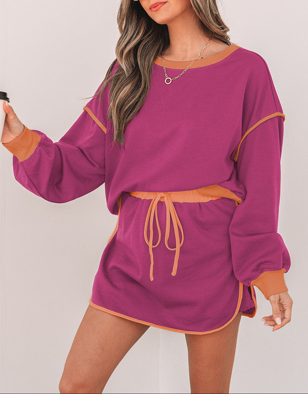 Pullover and Skort Set