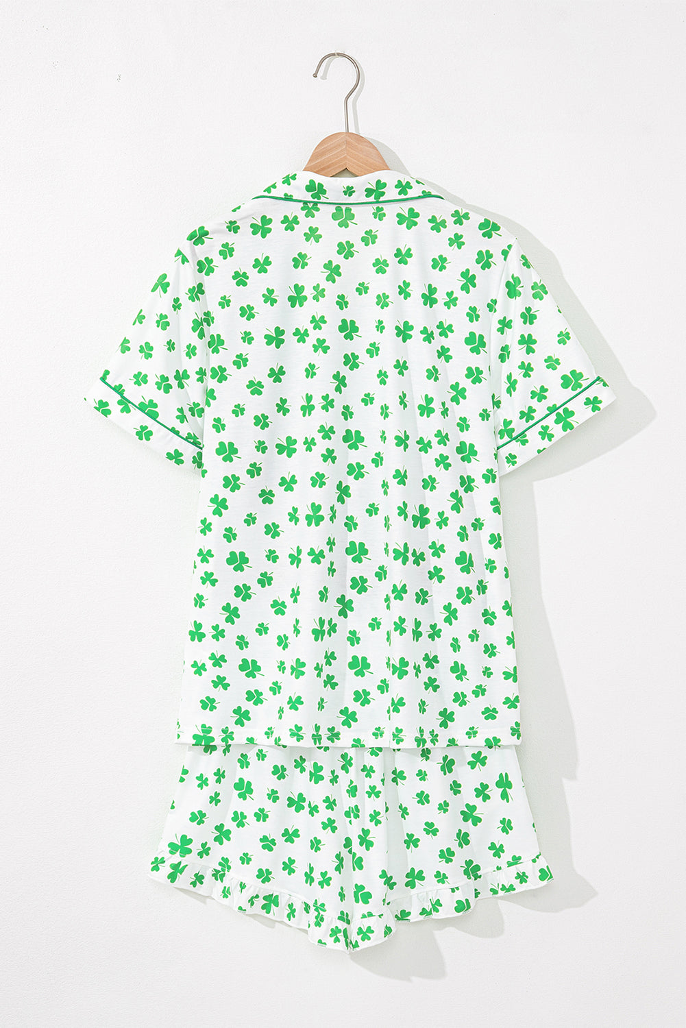 Green Clover Pajama Set