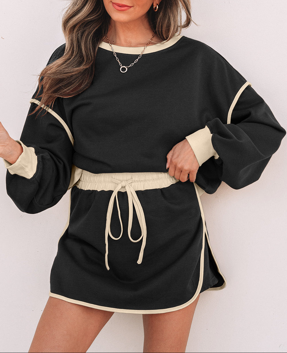 Pullover and Skort Set