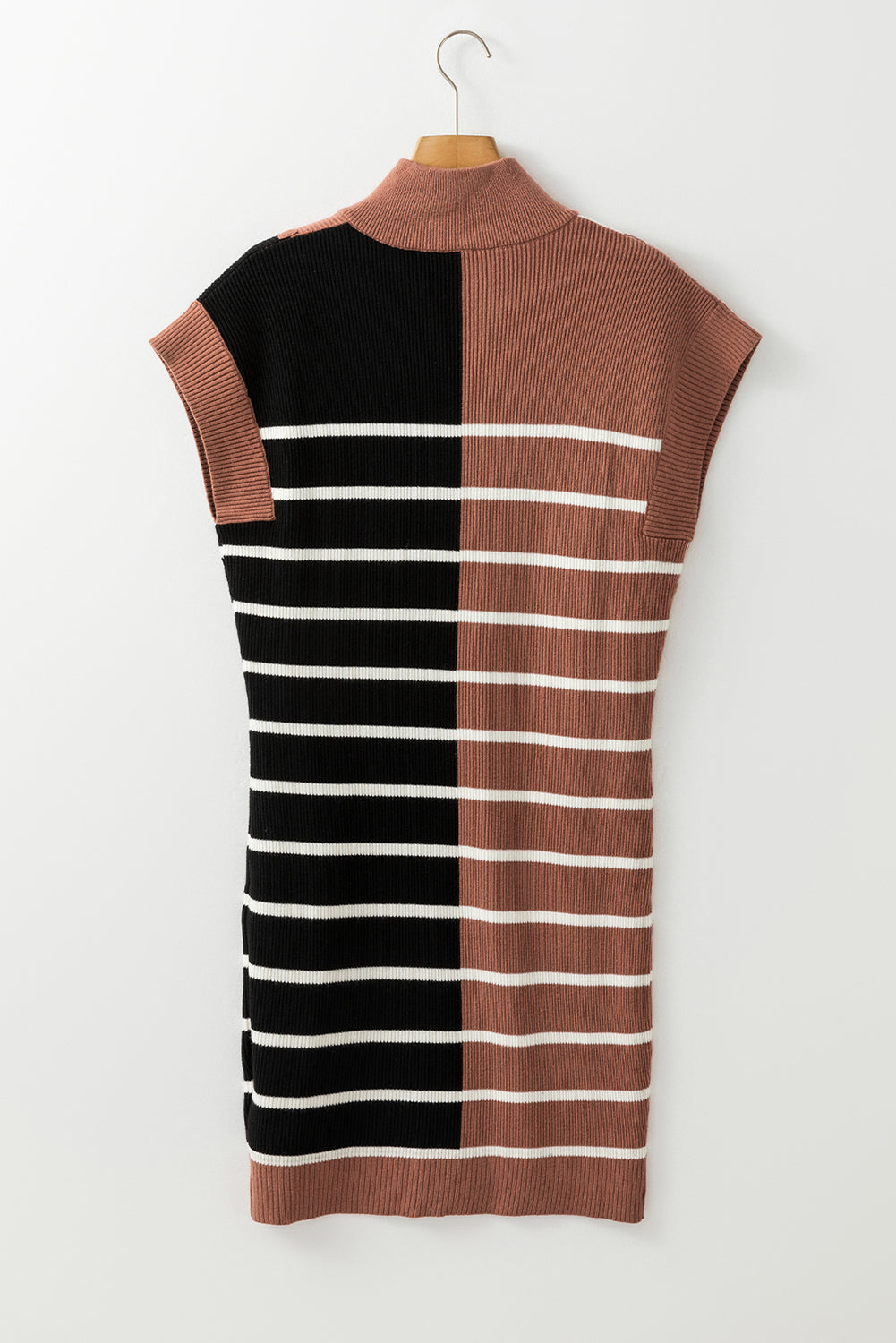 Quarter Zip Sweater Dress